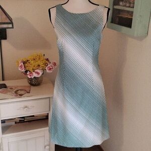 Max and Cleo Textured Dotted Dress